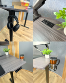 Escritorio Premium Ajustable En Altura Eléctrico Con Multitoma.