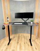 Escritorio Premium Ajustable En Altura Eléctrico Con Multitoma.