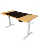 Escritorio Premium Ajustable En Altura Eléctrico Con Multitoma.