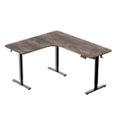 Escritorio Ajustable Eléctrico en L Profesional 3 Patas 2 Motor