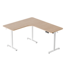 Escritorio Ajustable Eléctrico en L Profesional 3 Patas 2 Motor