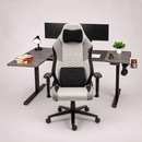 Escritorio Ajustable En Altura L Eléctrico + Silla Gamer MX88