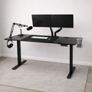 Escritorio Premium Ajustable En Altura Eléctrico Con Multitoma.