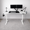 Escritorio Premium Ajustable En Altura Eléctrico Con Multitoma.