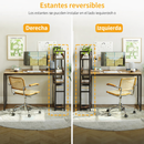 Escritorio Para Computador Con Estanteria Kabboa