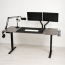 Escritorio Premium Ajustable En Altura Eléctrico Con Multitoma.