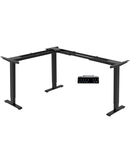 Marco Para Escritorio En L Ajustable Altura De Tres Motores