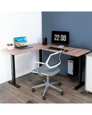 Marco Para Escritorio En L Ajustable Altura De Tres Motores