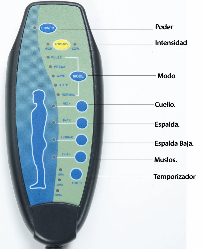 Silla De Escritorio Magia Con 7 Puntos De Masaje