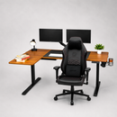 Escritorio Ajustable En Altura L Eléctrico + Silla Gamer MX88