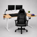 Escritorio Ajustable En Altura L Eléctrico + Silla Gamer MX88