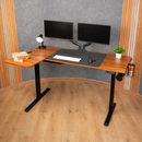 Escritorio Premium Ajustable En Altura Eléctrico Con Multitoma.