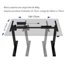 Marco Para Escritorio Ajustable Altura Escritorio Regulable