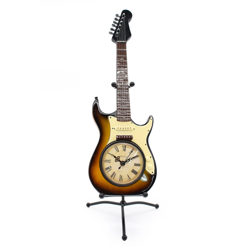 Reloj En Forma De Guitarra Figura Decorativa Stratocaster 2-09