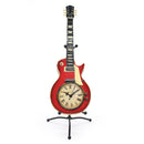 Reloj Decorativo Con Forma De Guitarra LP Roja 2-04