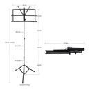 Atril Para Partituras Plegable y Estuche
