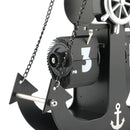 Reloj De Mesa Diseño Ancla Metálico (Envió Gratis)