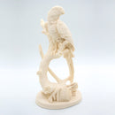 Figura De Loro En Palo Echa En Piedra