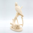 Figura De Loro En Palo Echa En Piedra