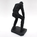 Figura En Piedra Molida De Hombre Cansado