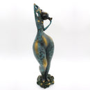 Figura De Mujer Caderona Alta Con Jarron