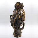 Figura De Medio Cuerpo Mujer El Cabello Suelto Poliresina