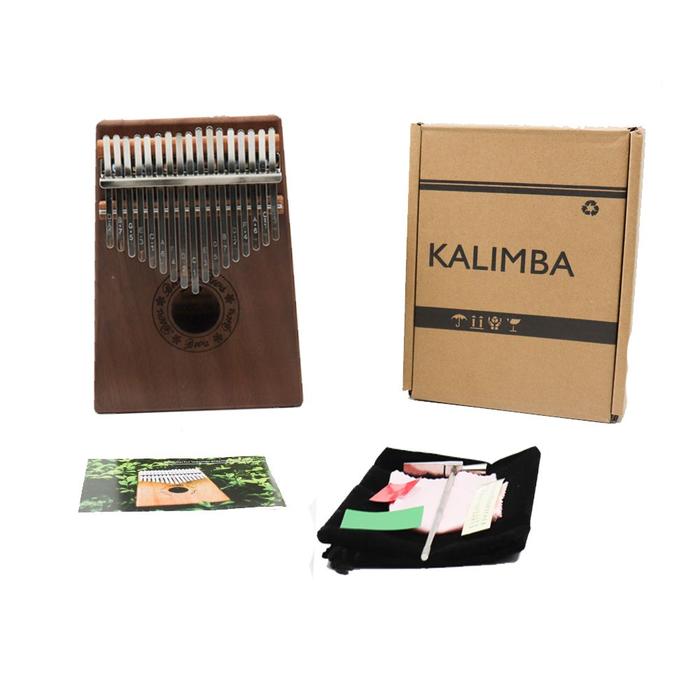 Kalimba De 17 Teclas Instrumento Musical