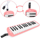 Melódica Pianica Stingrey De 37 Con Estuche Suave En Múltiples Colores