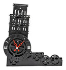Reloj De Mesa Diseño Torre Inclinada De Pisa