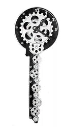 Reloj De Pared Diseño Llave De Pistones