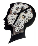 Reloj De Pared Figura Rostro O Cabeza Humana Envió Gratis