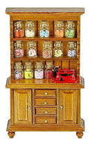 Mueble De Cocina Conservas Miniatura Madera Decoración