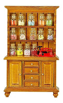 Mueble De Cocina Conservas Miniatura Madera Decoración