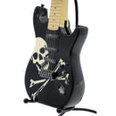 Alcancía Con Diseño De Guitarra Negra 1-52 (Calavera)