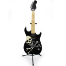 Alcancía Con Diseño De Guitarra Negra 1-52 (Calavera)